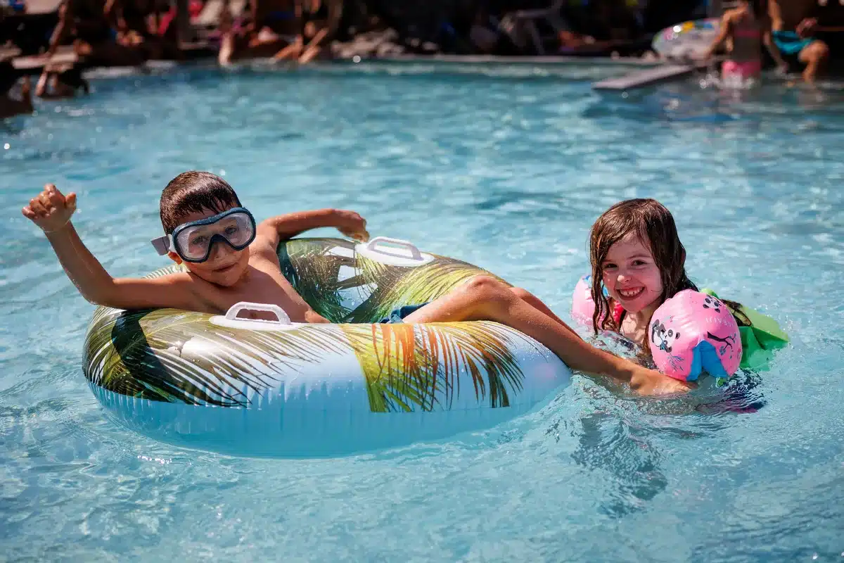 waterpark voor kinderen Ardèche