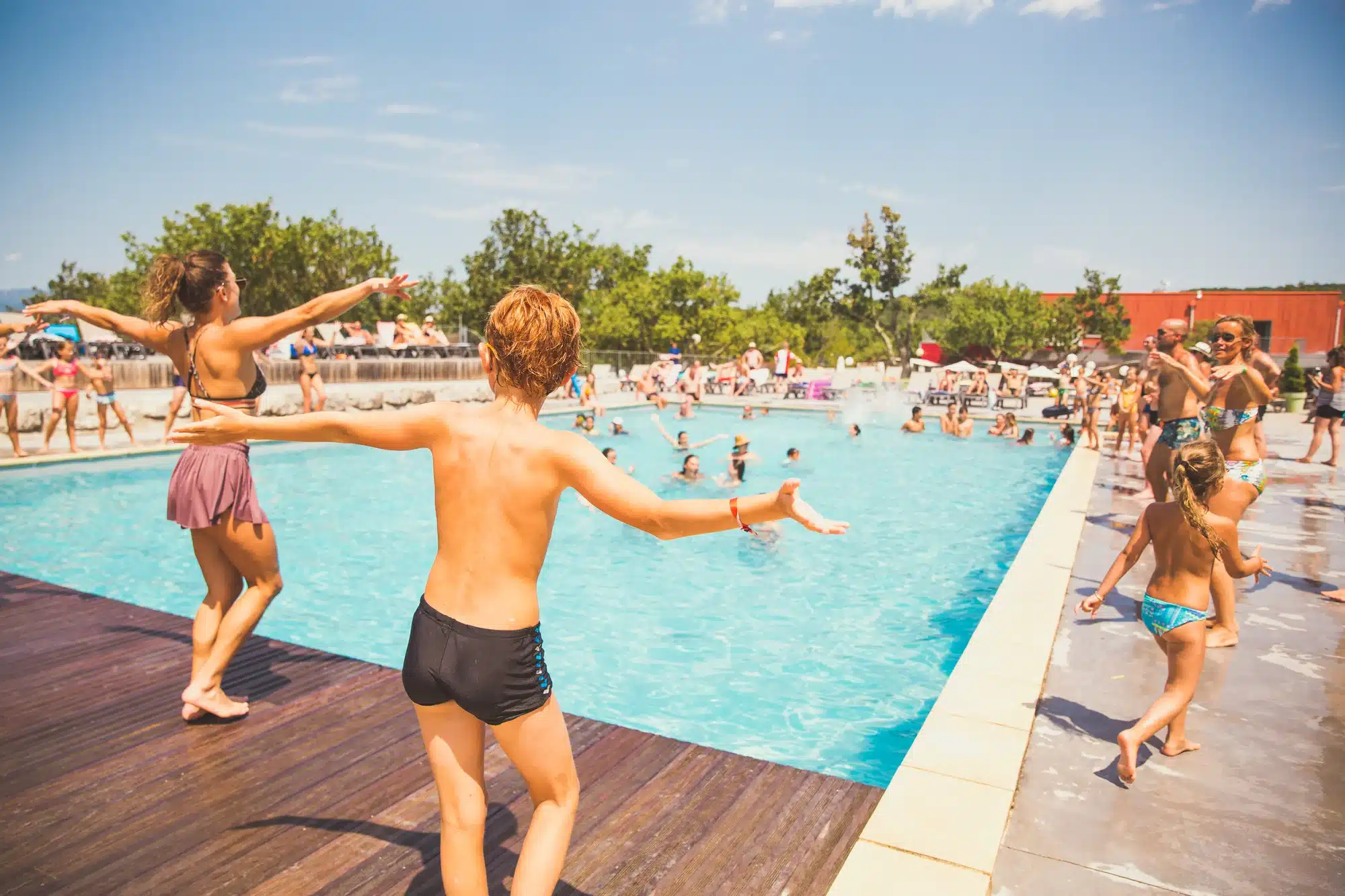 piscine vallon pont d arc camping ardeche